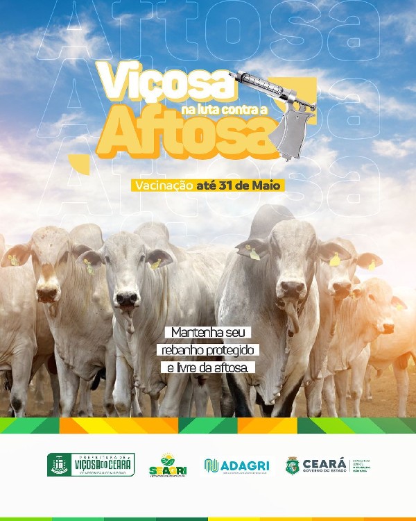 Atenção, criadores de Viçosa do Ceará!