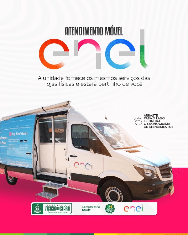 Atendimento móvel da Enel