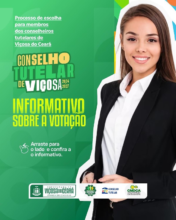 Importante: Eleições do Conselho Tutelar de Viçosa do Ceará!