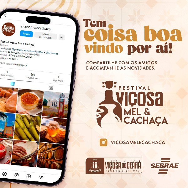 Lançamento do Festival Viçosa, Mel e Cachaça