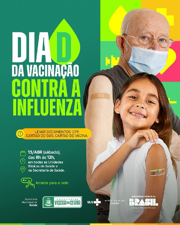 Dia D de Vacinação contra Influenza