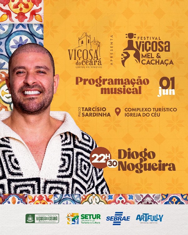 Programação Musical Festival Viçosa Mel e Cachaça